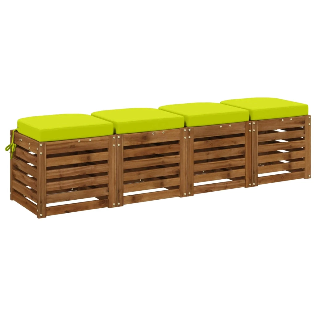Cuscini per sedile a 4 pezzi SOEST 4 pcs 100% Poliestere 945194