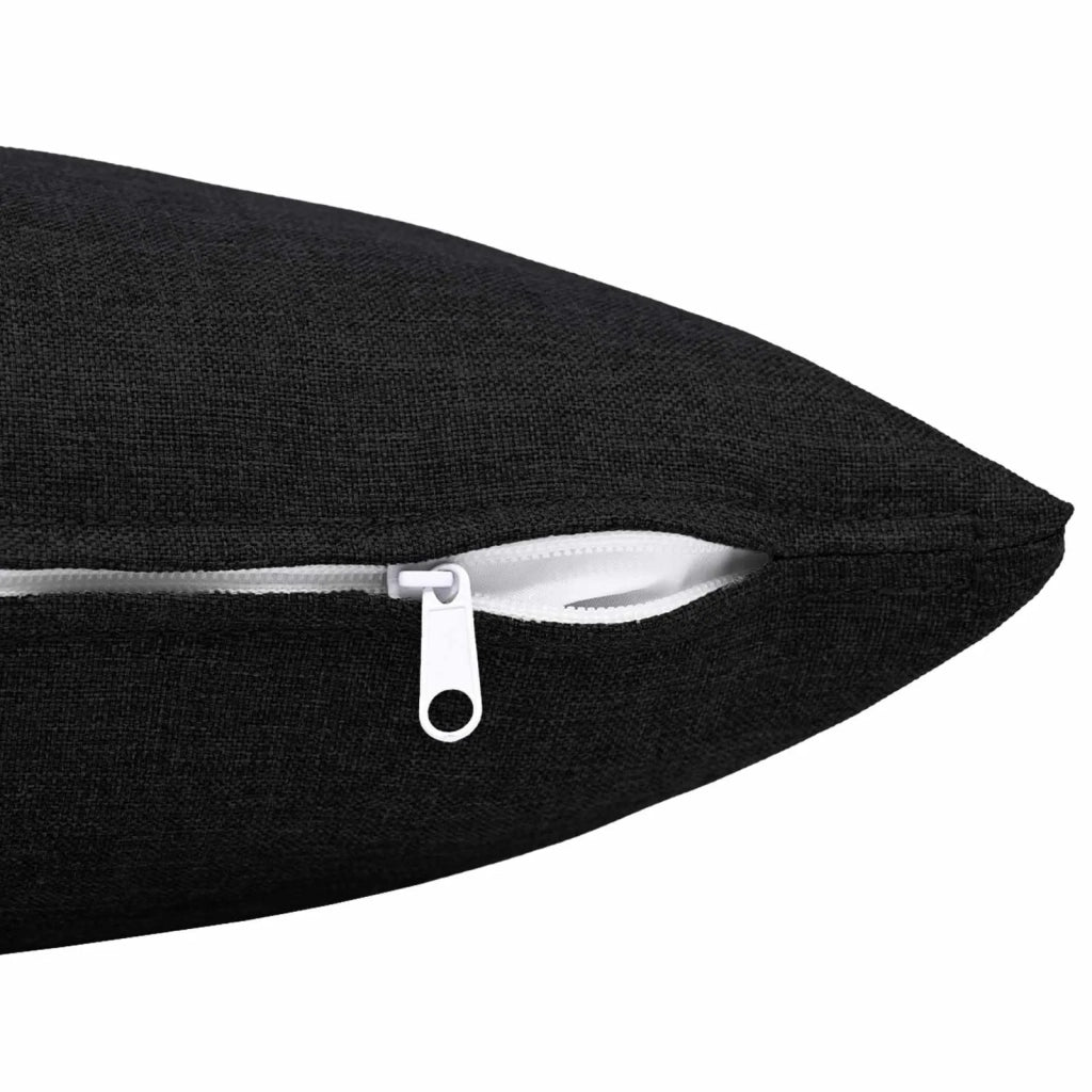 Federa 2 pcs HEERLEN Nero 40 x 40 cm 908311