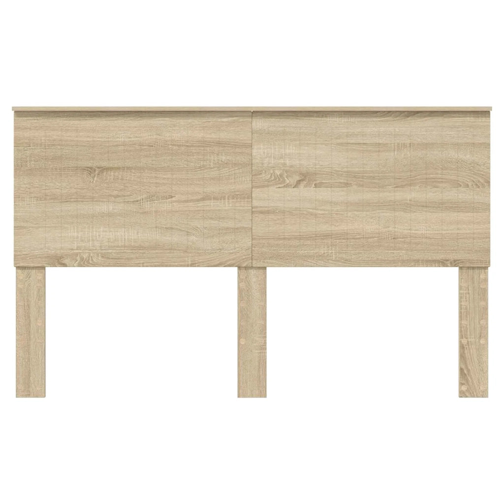 Testiera | Testata con Testiera | Testata Rovere Sonoma 160 cm Legno multistrato