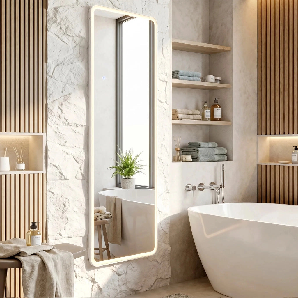 Specchio Led Classico 50x160cm White