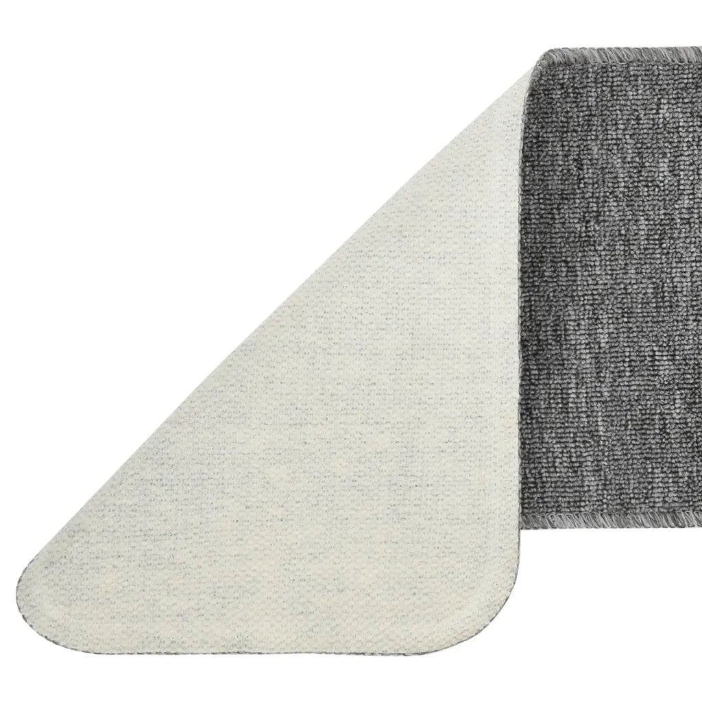 Tappetini Scale 15 pz 60x25 cm Grigi Antiscivolo Rettangolari 340396