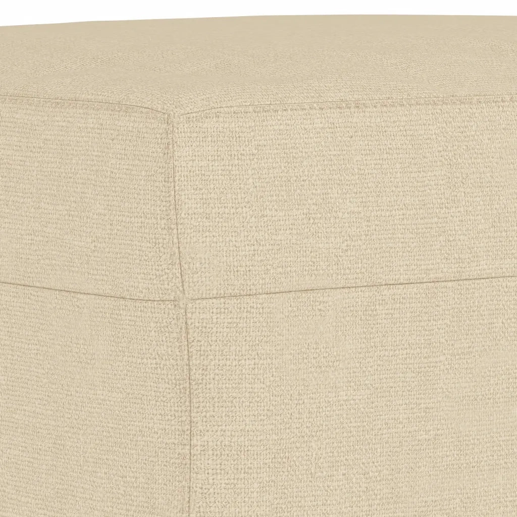 Set di Divani 3 pz Crema in Tessuto 3201908