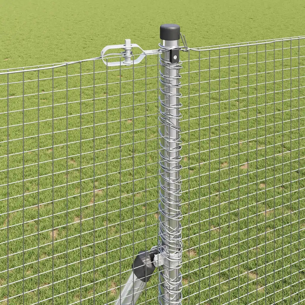 Palo della recinzione Argento 25 x 1,5 m (19 x 19 mm rete)