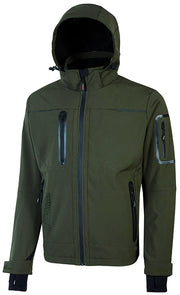 U-Power GIACCA SOFTSHELL SPACE Col. Verde  Mis.   M