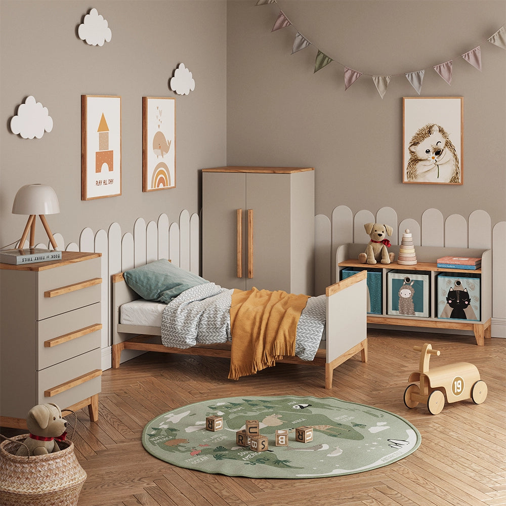 Vitalispa Set per cameretta Quercia cashmere 5 parti