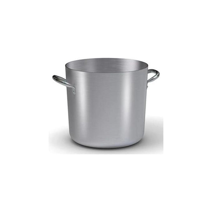 Ballarini 1001795 Serie 7000 Pentola in Alluminio Puro 99% con 2 Manici Acciaio Inox 36 cm 35 L compatibile Gas Elettrico Vetroceramica Forno colore Grigio