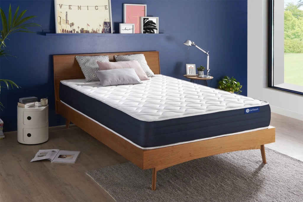 Materasso Actiflex sleep 130x200cm - Spessore : 22cm - Molle insacchettate e memory foam - Bilanciato