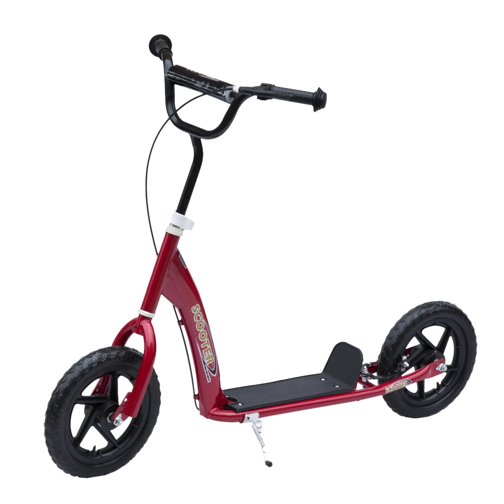 Scooter per Bambini con Freni e Ruote Grandi ¨C Zephmum ¨C Rosso