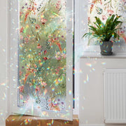 Foglia di vetro in lega anti-intrusione - 28 x 100 cm - UV opacizzante - statica - impermeabile all'acqua - ecocompatibile in PVC - privacy