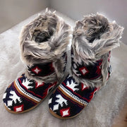 Pantofole per la casa Scandinave - Morbide - Vegane - Tacco in gomma - Calde - Comode