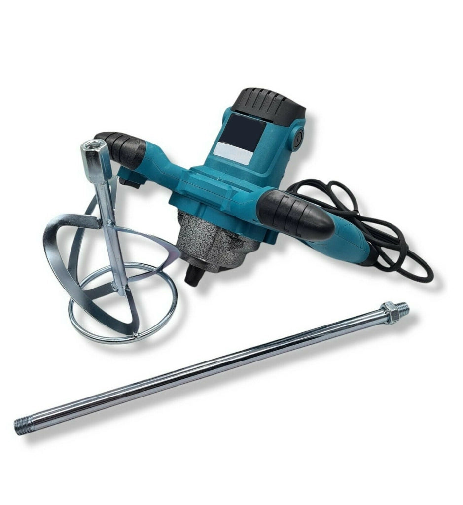 TRAPANO MISCELATORE IMPASTATORE MESCOLATORE PER MALTA CON FRUSTA POTENZA 1500W