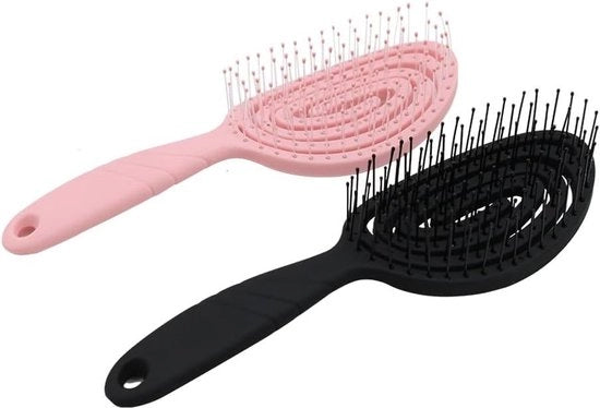 Piastra per capelli biologica per capelli lunghi - borsetta per massaggiare la pelle del capo