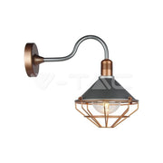 Lampada da parete Matt rosa oro giÃ¹ IP65