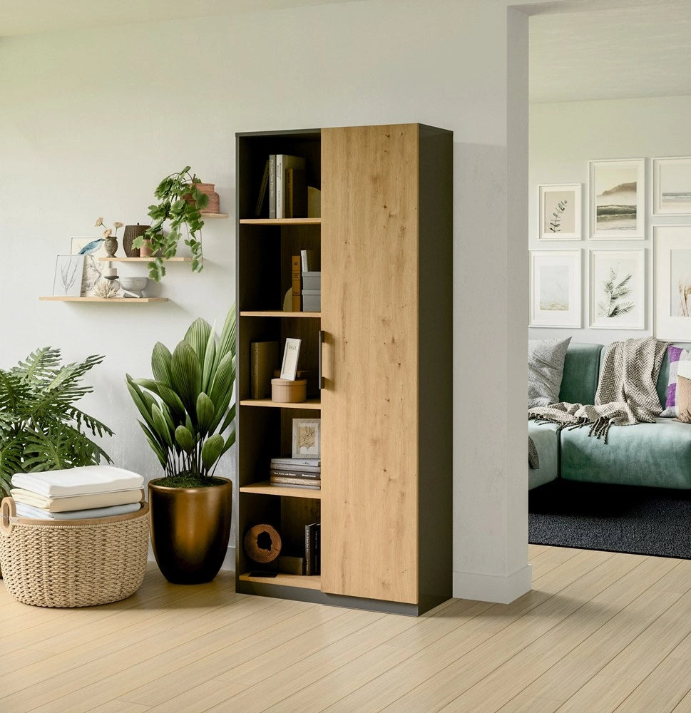 Scaffale MALWA RD/80 antracite artisan libreria moderna