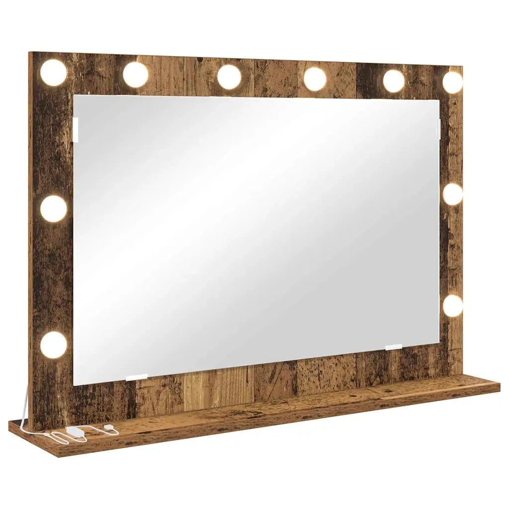 Specchio da Vanit¨¤-Specchio da Trucco Legno vecchio 80 x 55 x 18 cm