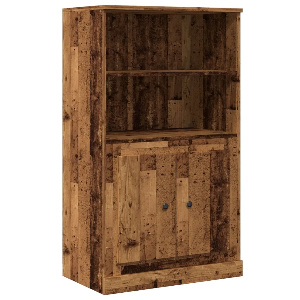 Credenza Legno Antico 60x35,5x103,5 cm in Legno Multistrato 857147