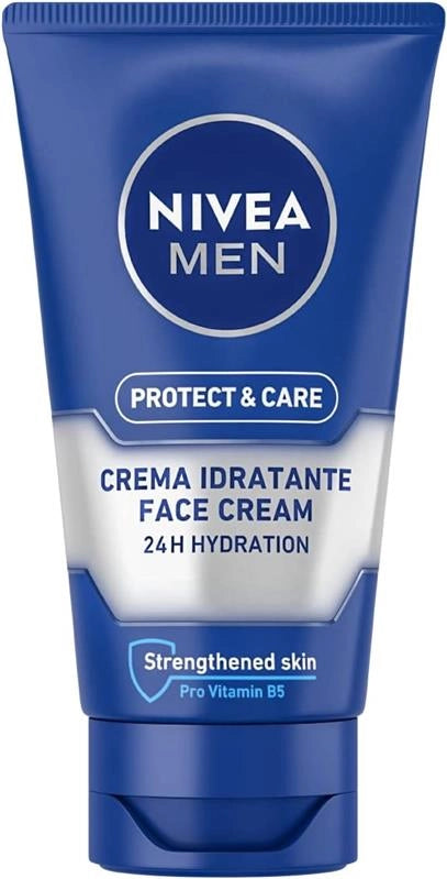 NIVEA MEN PROTECT & CARE CREMA IDRATANTE UOMO IDRATA E PROTEGGE LA PELLE 75 ML