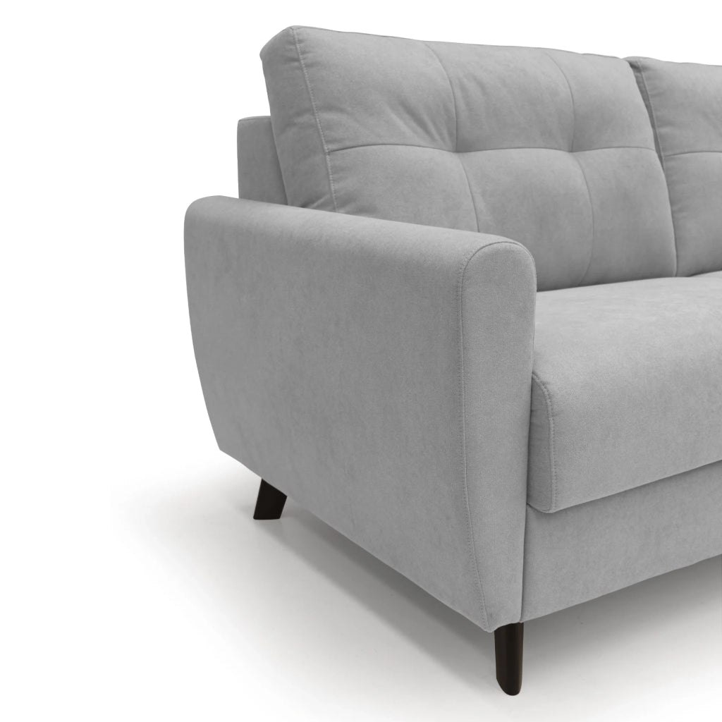 Callisto Divano letto matrimoniale 188 cm grigio chiaro