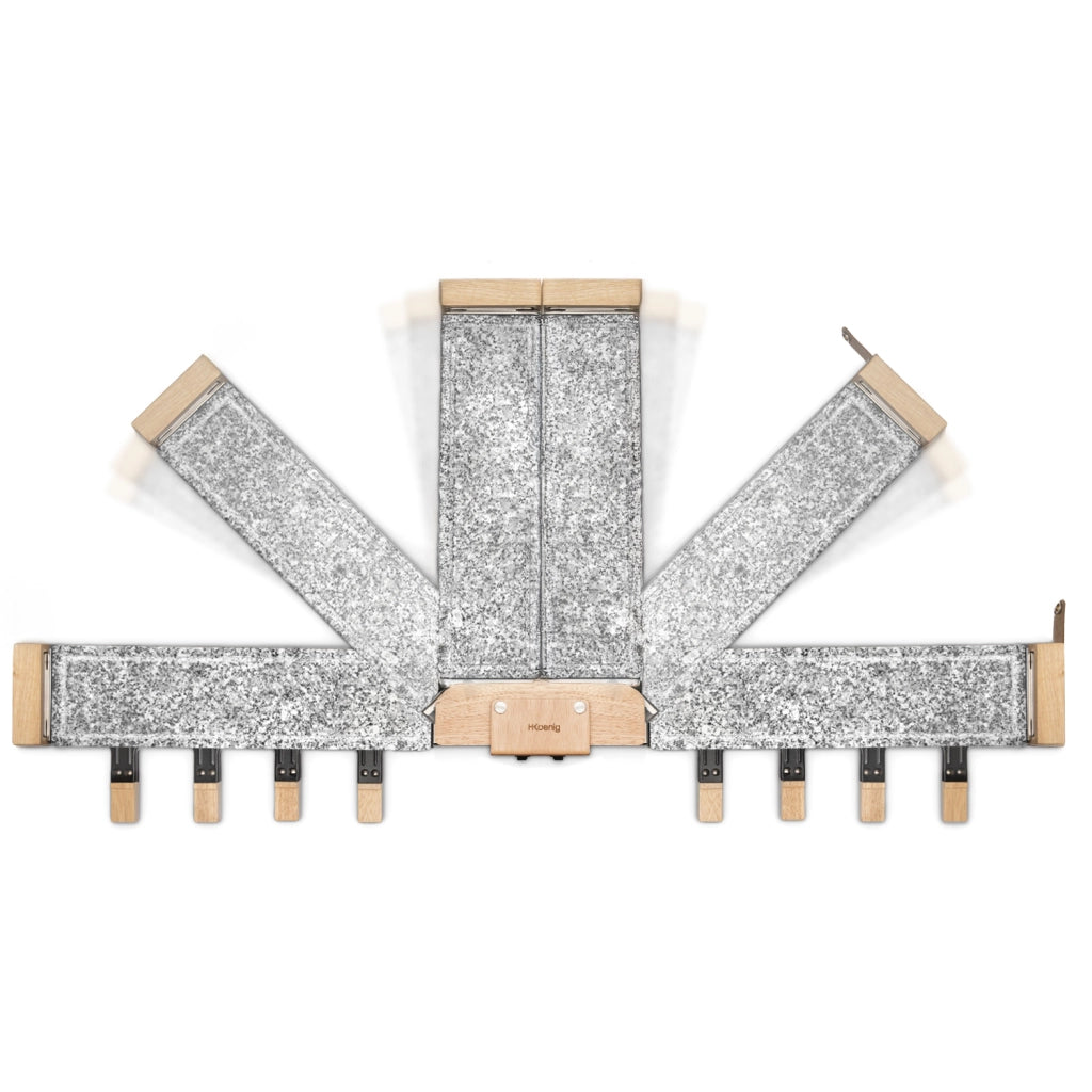 Apparecchio raclette con piastra in pietra WOD362 - 8 persone
