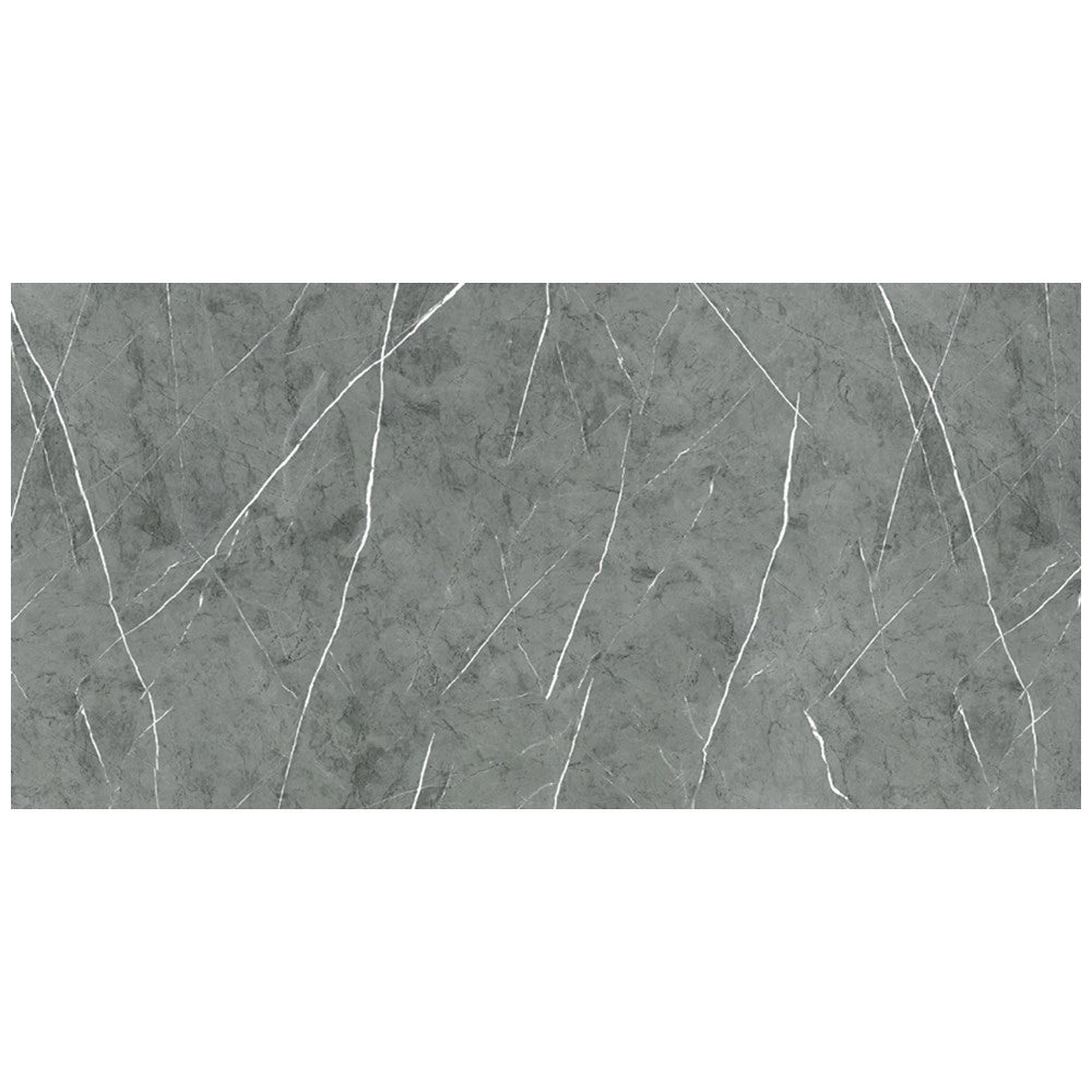 Trade Shop - Pannello Adesivo Effetto Marmo Grigio 120x300cm Pareti Paraschizzi Stanza Cucina -