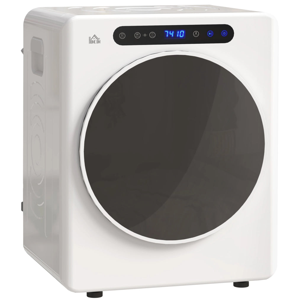 Asciugatrice a Evacuazione 1000W ¨C Xylo ¨C 3kg Bianco Acciaio Inossidabile