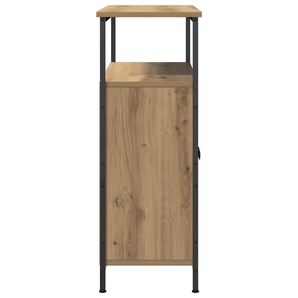 Credenza | Madia | Buffet da pranzo | Armadio da pranzo Rovere Artigianale 70x30x80 cm in Legno Multistrato