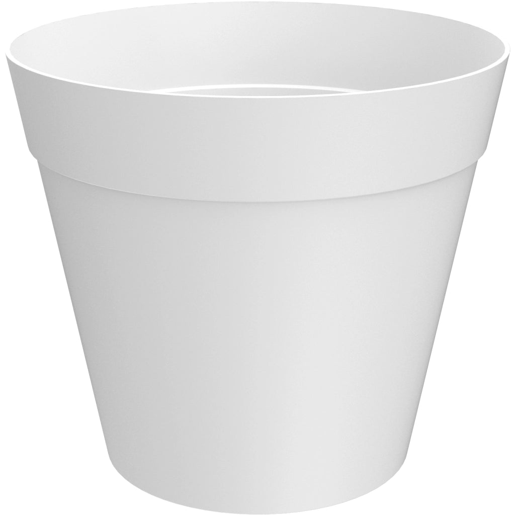 VASO CONICO CHICAGO D.30XH27CM BIANCO
