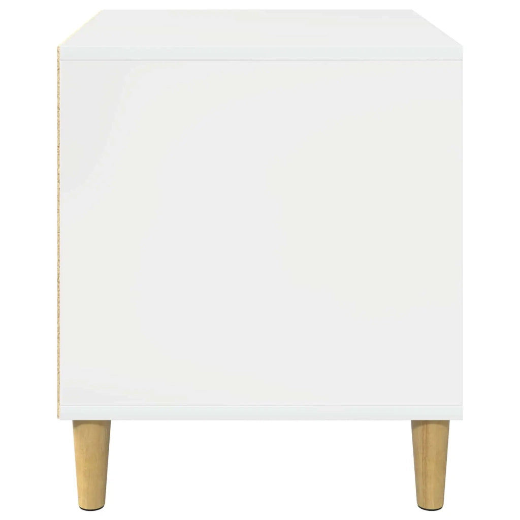 Cuccia per cani Bianco Lucido 44 x 42 x 49 cm Legno multistrato CFW6749665