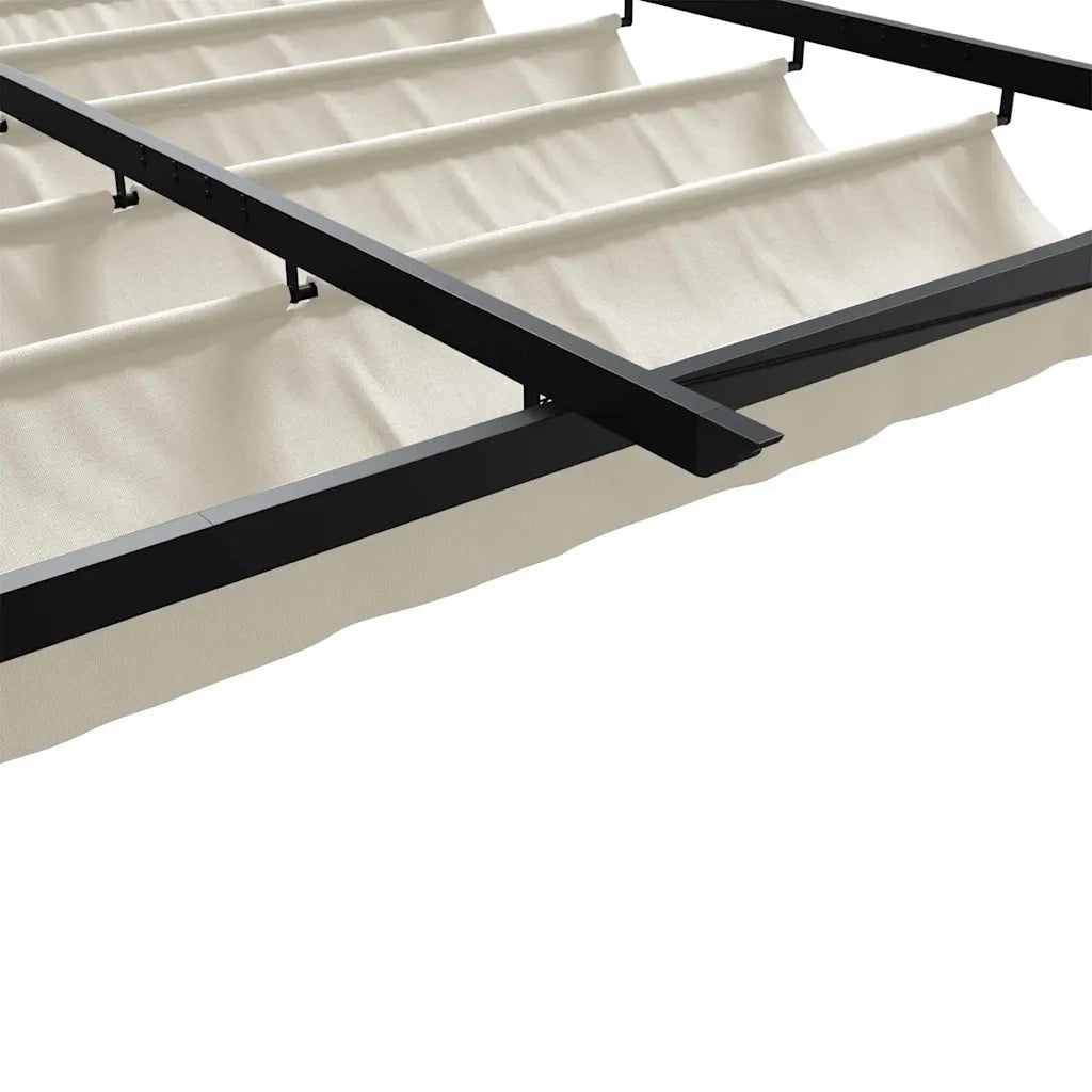 Gazebo Crema 300 x 300 x 200 cm Poliestere 4003971