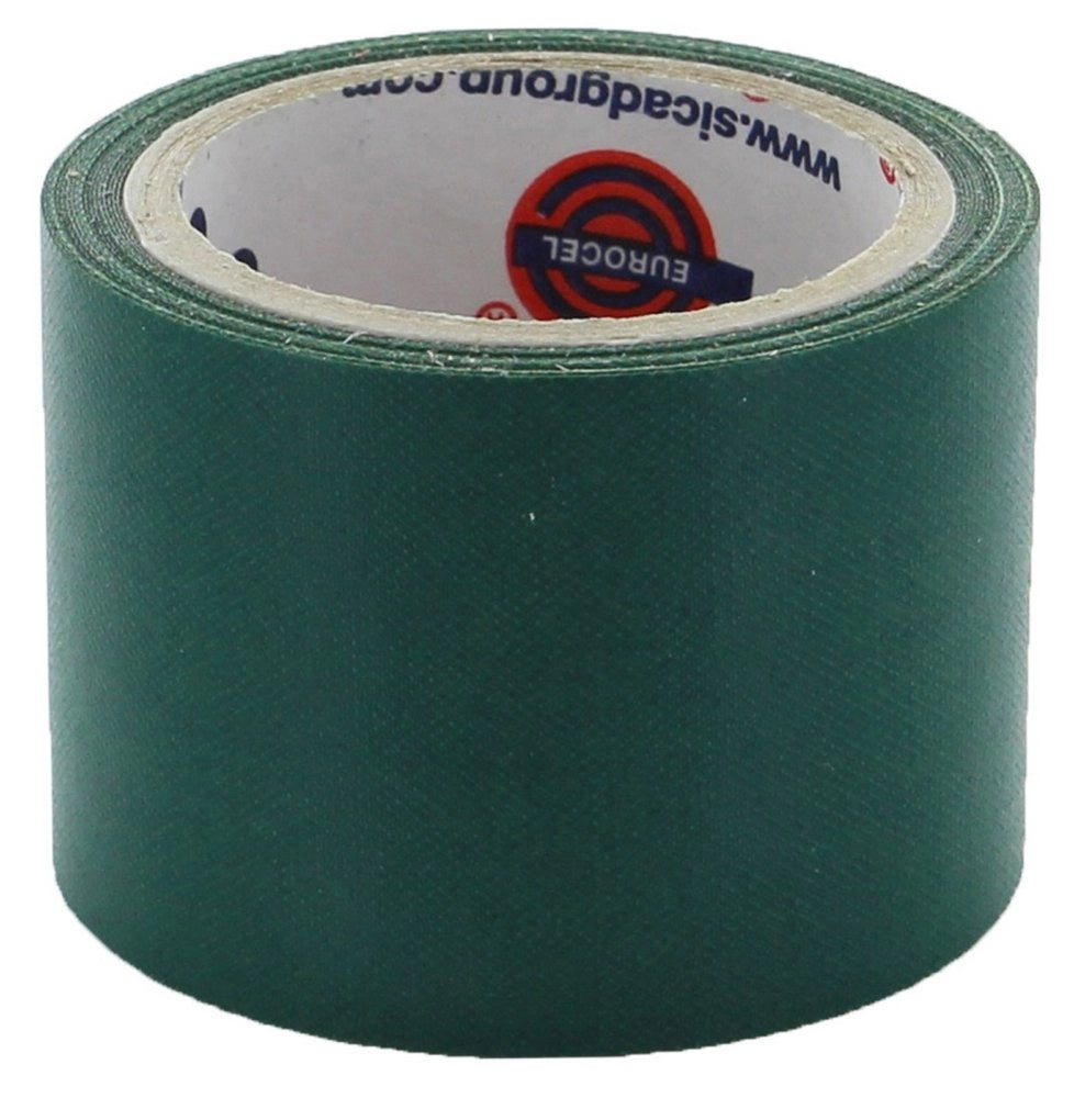 12pz nastro telato adesivo mm.38xml.2,70 verde scu cod:ferx.5149