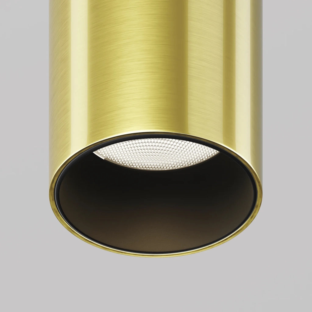 Maytoni Lampada Da Incasso Focus T 1 luce LED integrato nero alluminio