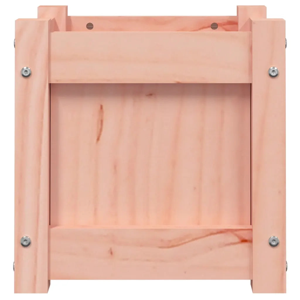 Fioriera | Cassetta per fiori | Vaso da Giardino 31x31x31 cm in Legno Massello di Douglas