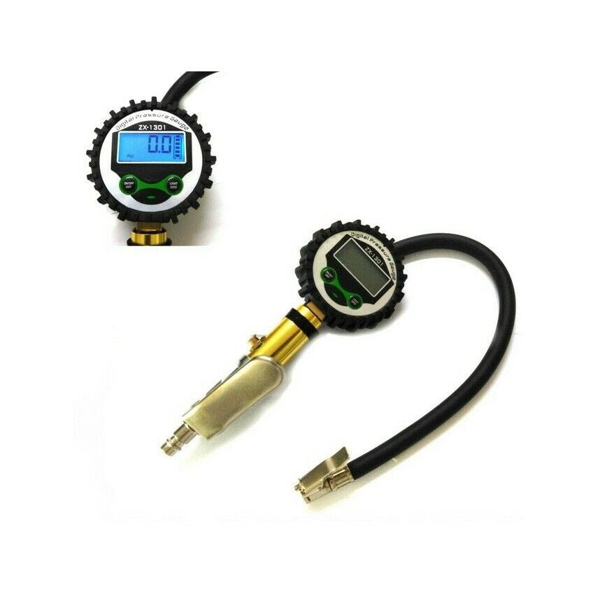 Manometro Per Pressione Gomme Digitale Misuratore Pneumatici Lcd Gonfiatore