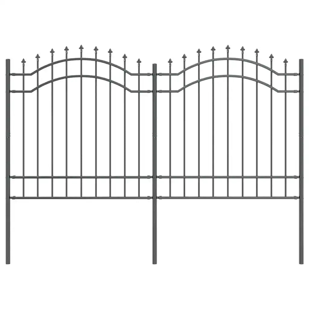 Recinzione per Giardino Woerden Grigio 240 x 165 cm 42003960