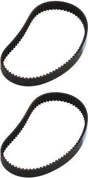 Aspiratore a rulli 2 pezzi - Compatibile con Hoover 5012PH/5015PH/5017PH/5019PH/EB303 - Circonferenza 168 mm - Larghezza 6 mm - Costruzione in gomma - Cintura aspiratore