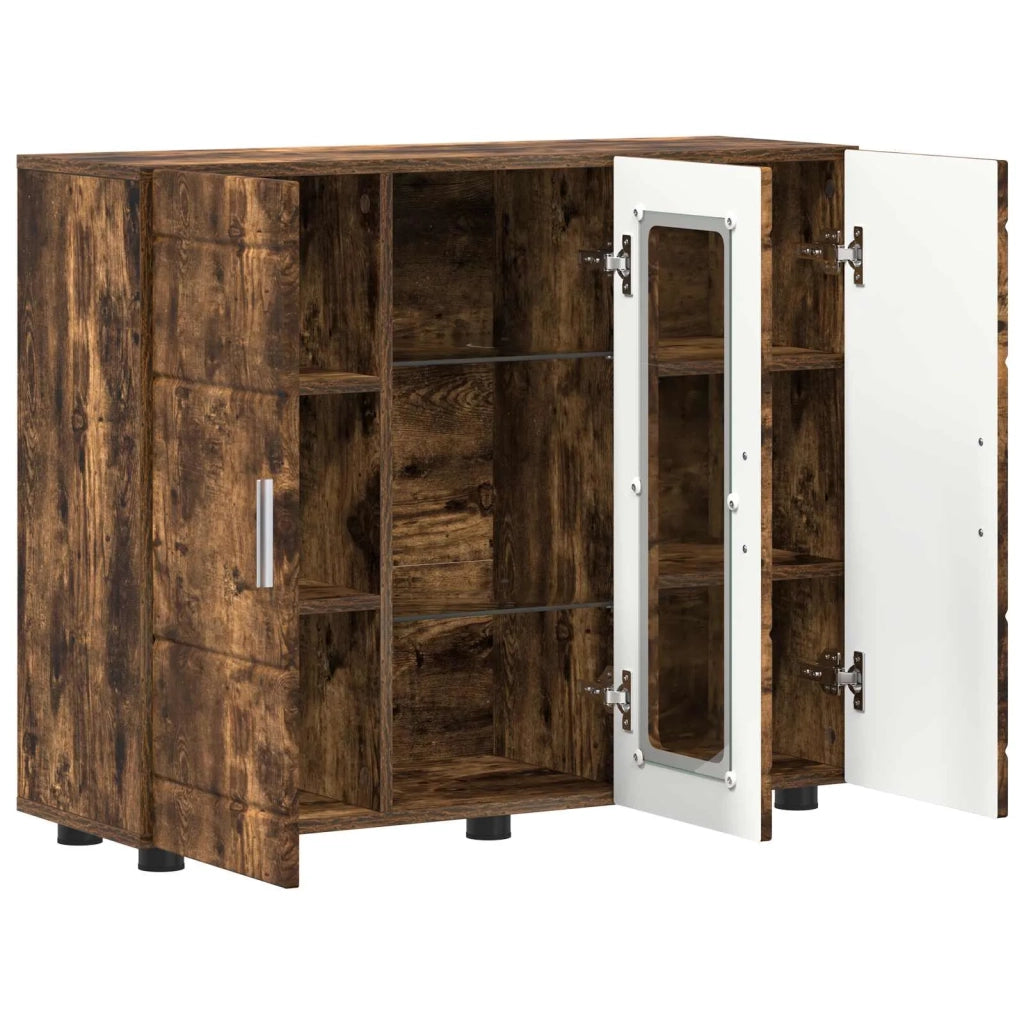 Armadio in Legno Rovere fumé 88,5 x 30,5 x 73 cm 880306