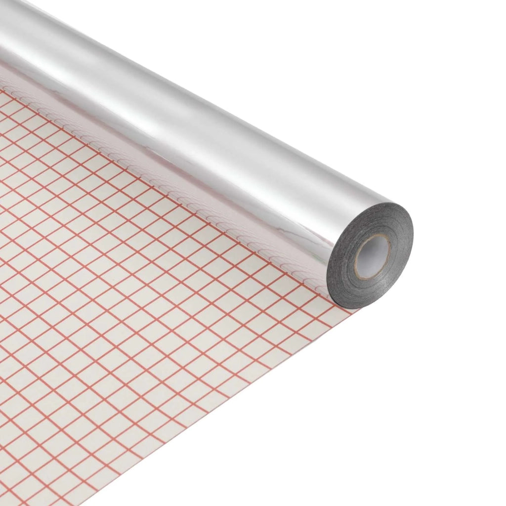 Film Specchio Autoadesivo 90 x 200 cm 2 pcs Argento PET 3394637