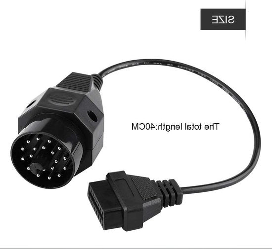 Adattatore da 20 pin OBD1 a 16 pin OBD2 per cavi diagnostici E36 E38 E39 E46 E53 X5 Z3.