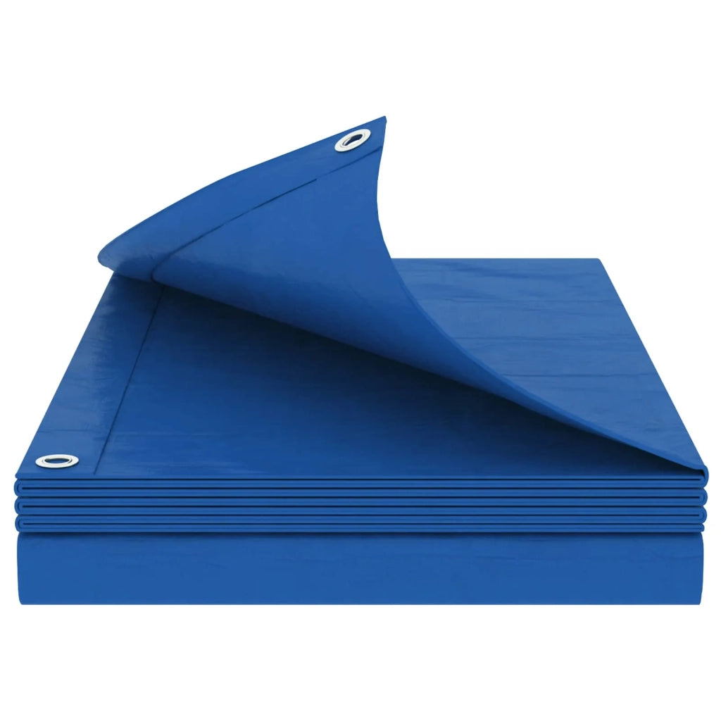Telo con Occhielli Blu 4 x 8 m 260 gsm PE 42039519
