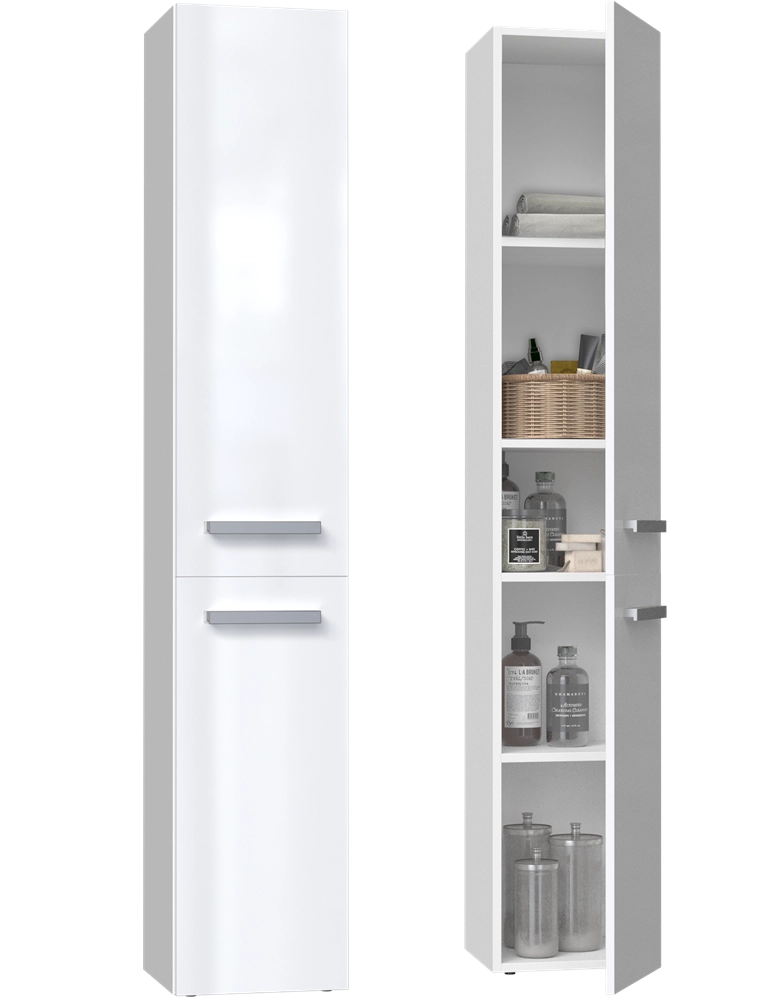Colonna bagno NEL II bianco lucido