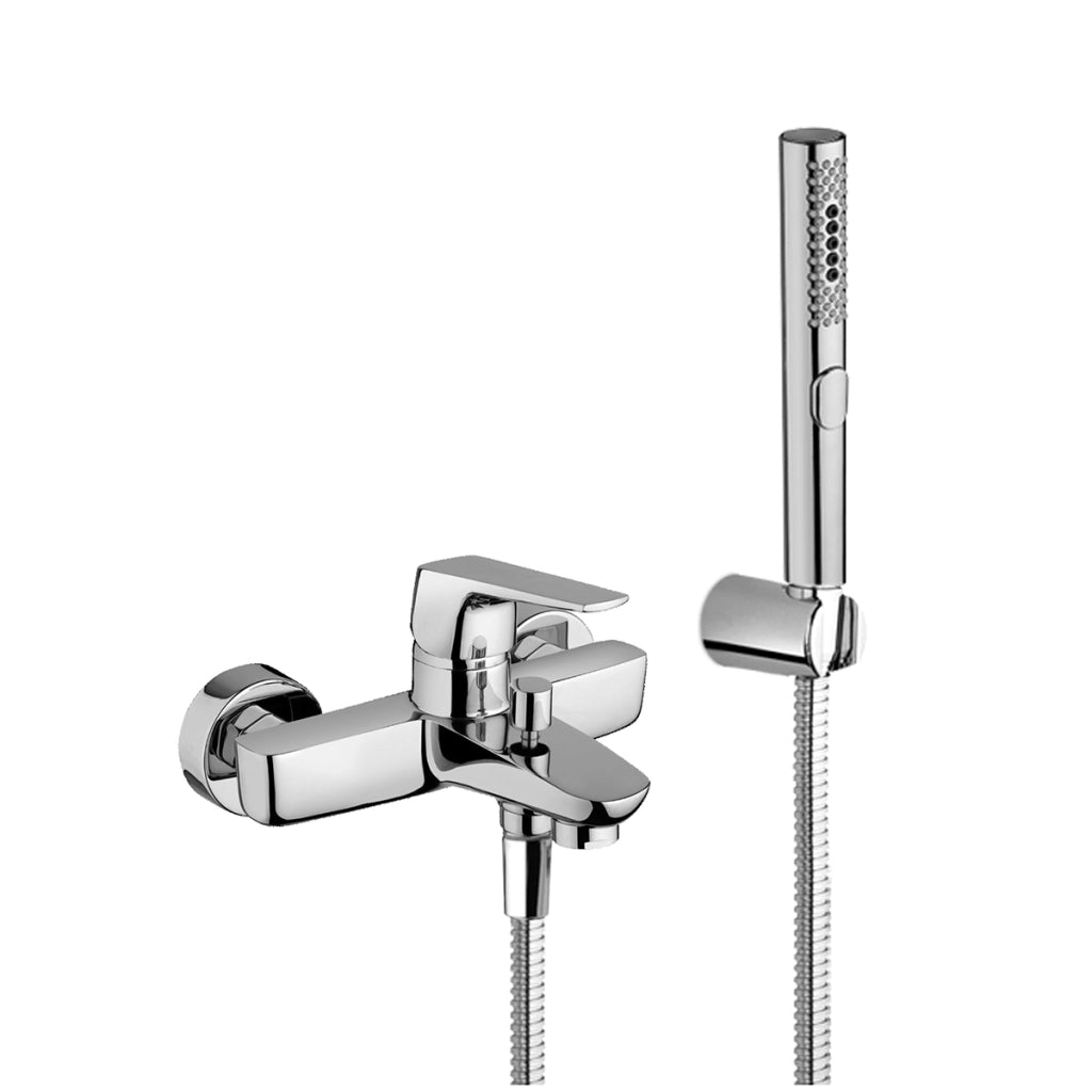 MISCELATORE MONOCOMANDO VASCA CON ACCESSORI SPARTACO- Cromo- MAMOL- pezzi 1