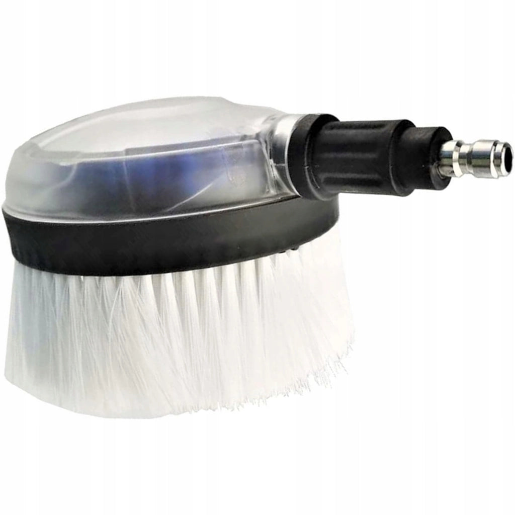 Spazzola Rotante HydroBrush Pro360 – Testina Rotante Automatica | Attacco Rapido 1/4"QC | Per Auto, Vetri, Facciate