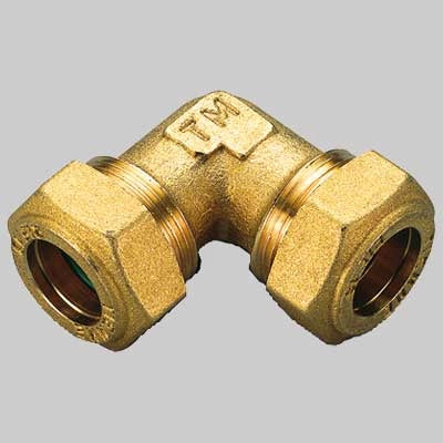 RACCORDO CURVO DOPPIO ORING GIALLO  18 x 18     TIEMME