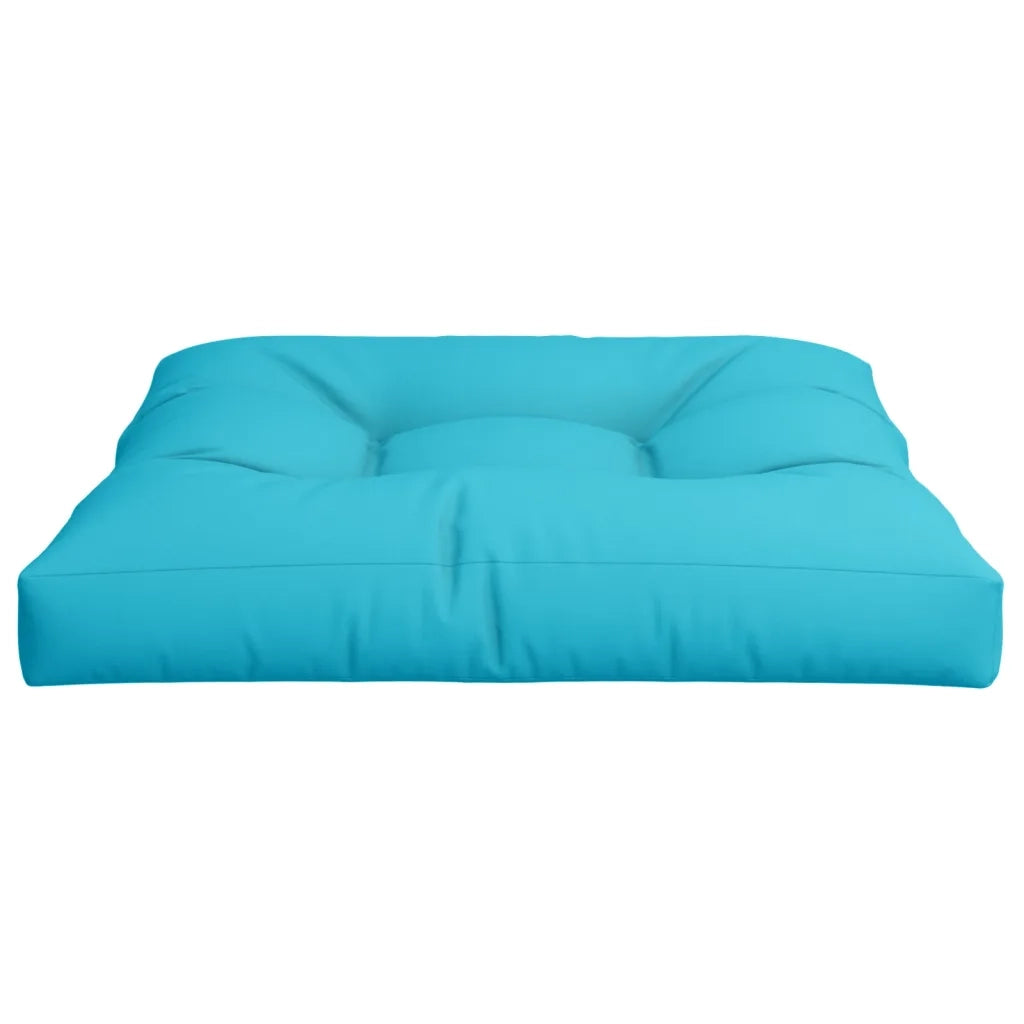 Cuscino per Pallet Turchese 70x70x12 cm Tessuto 360490