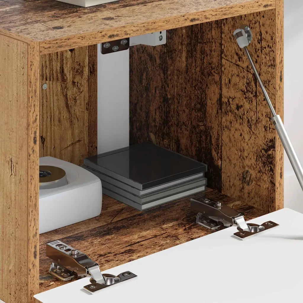 Mobile TV da parete Legno vecchio 39 x 31 x 29,5 cm 892185