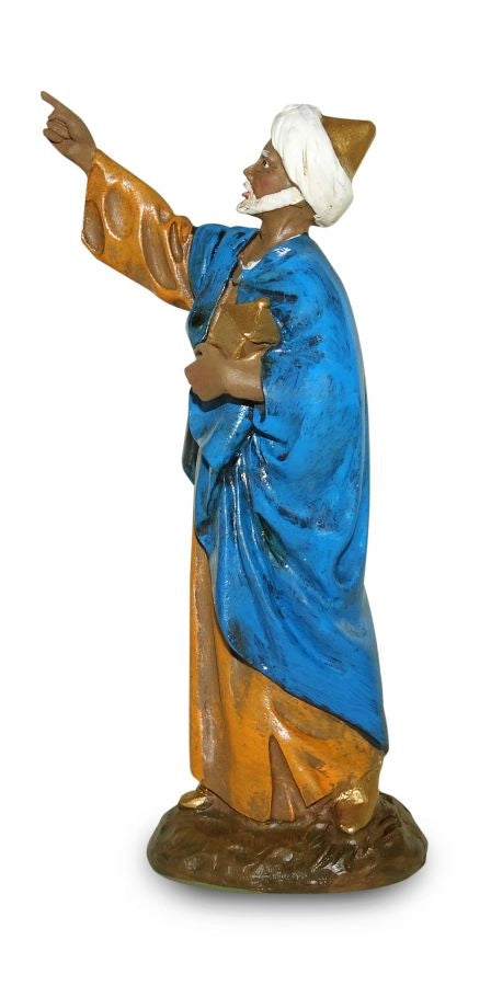 Re magio baldassarre per presepe da 10 cm