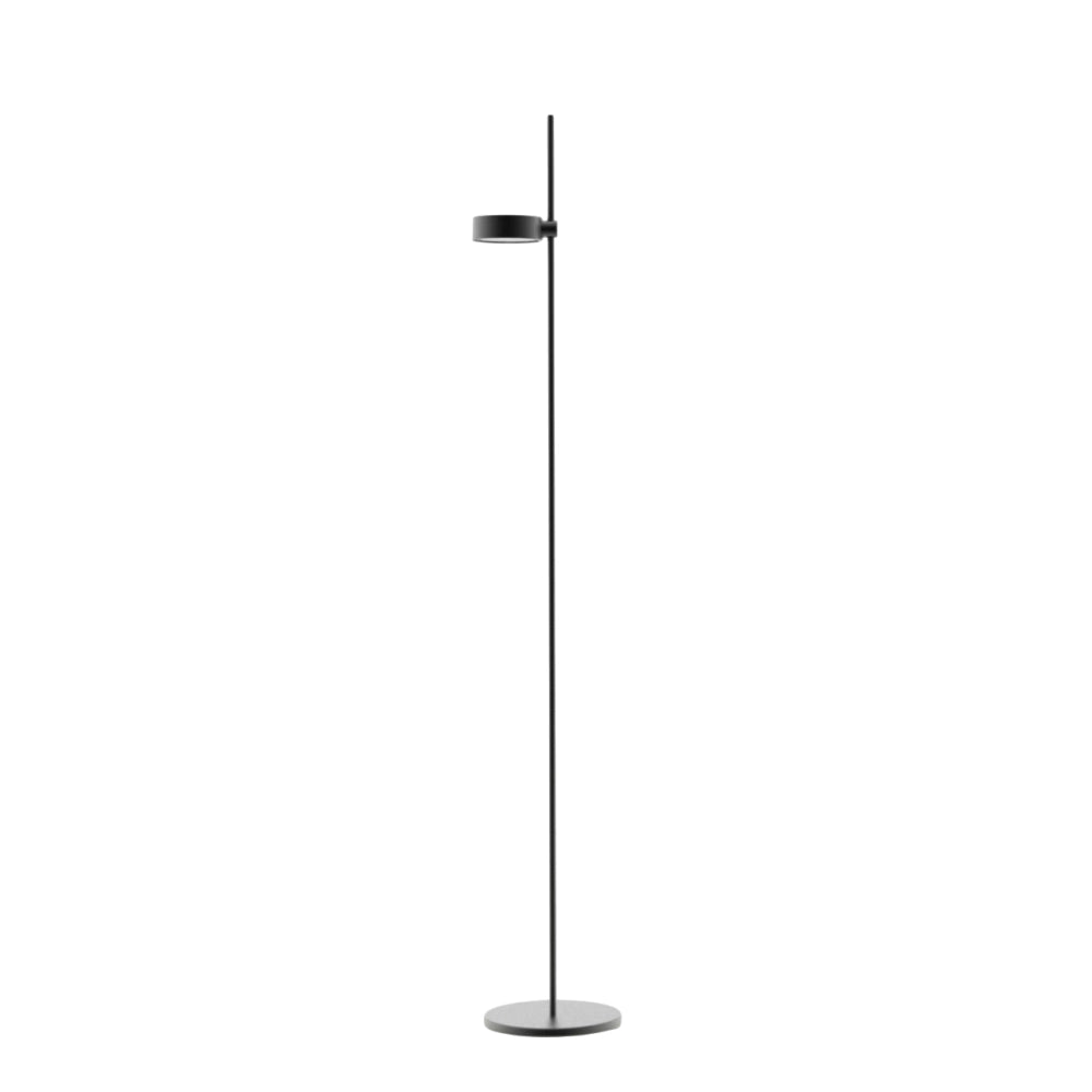 Zafferano Super O Lampada a led da terra Nera ricaricabile e dimmerabile - 3 Modulo Luce