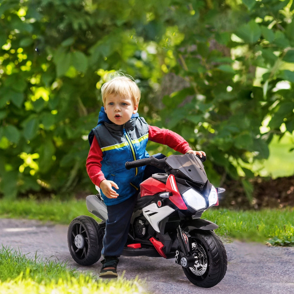 Moto elettrica per bambini ¨C Minimal ¨C nero e rosso