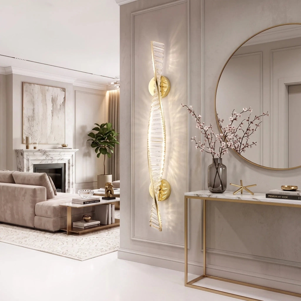 Applique Da Parete Led App1952-w 100cm Gold