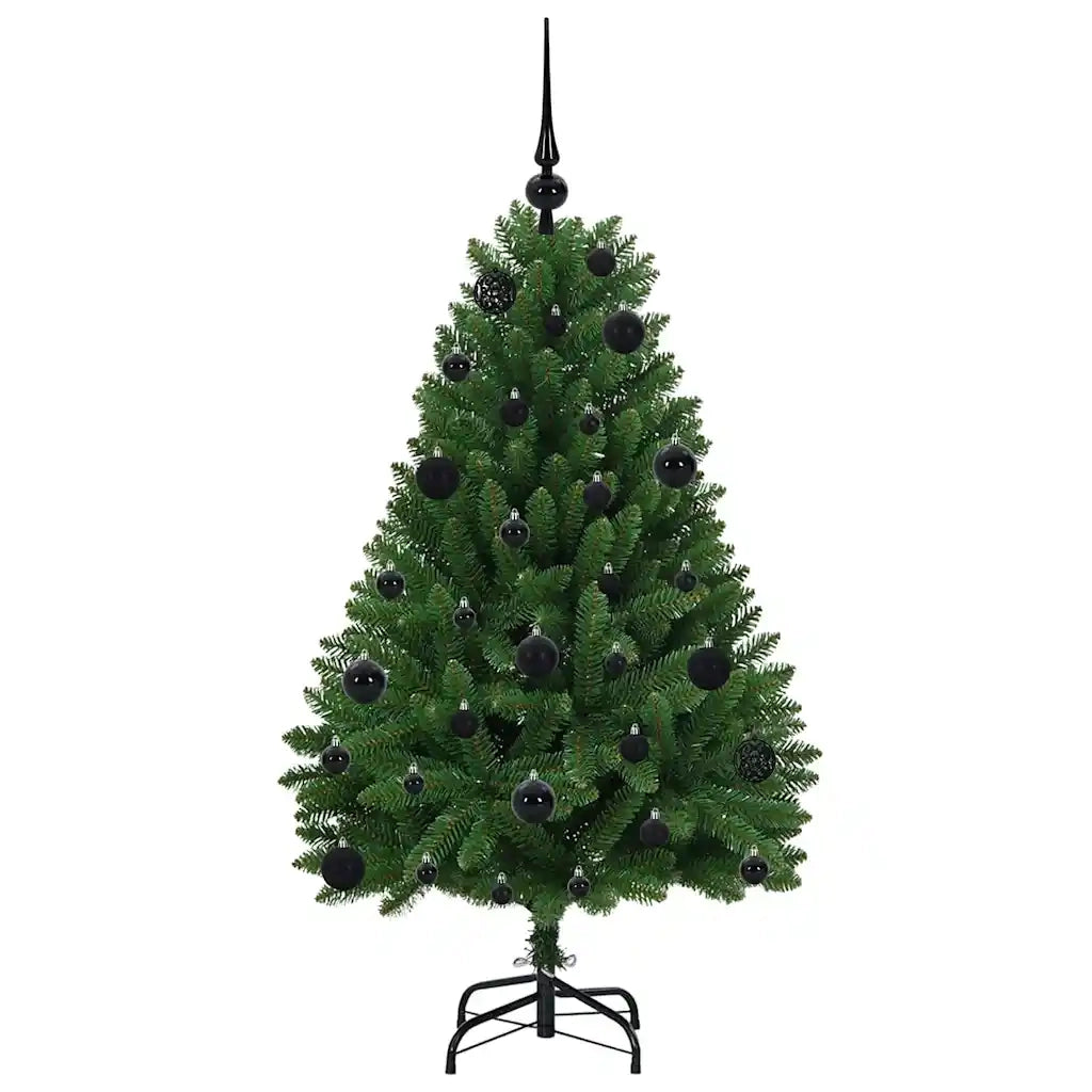 Albero di Natale artificiale Verde 120 cm PVC e Metallo 3395668